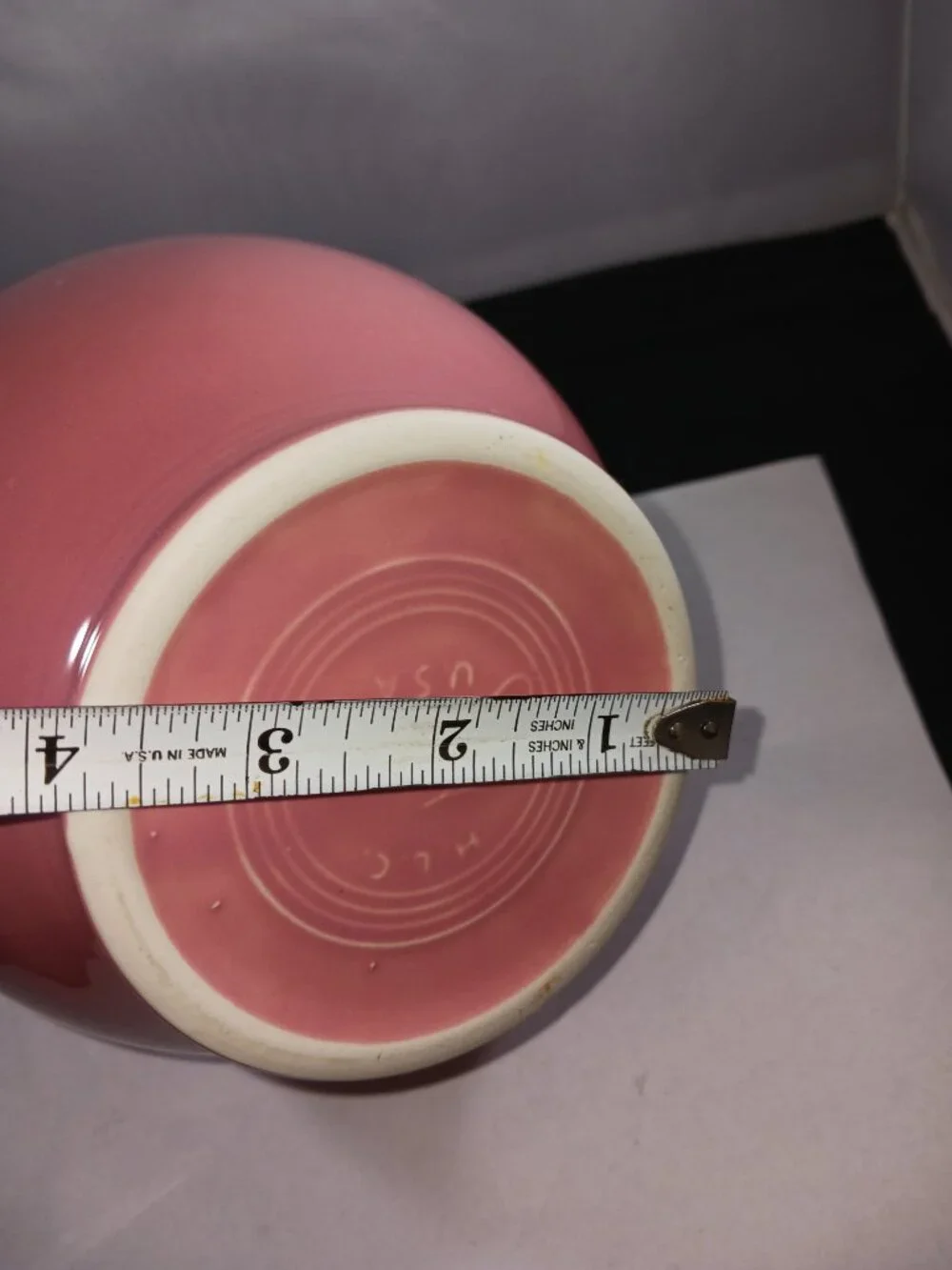 Vintage Fiesta Ware Pink Carafe